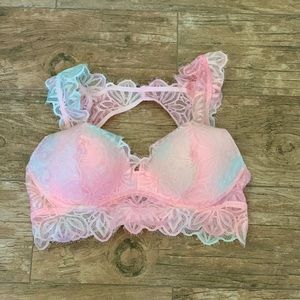 Pink Victoria’s Secret Push-Up Bralette